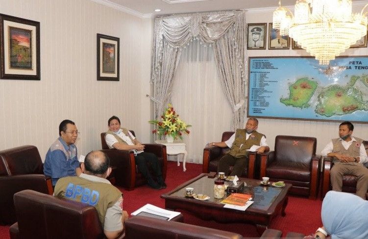 podiumnews.com-Rehabilitasi dan Rekonstruksi Pascagempa NTB Capai 96 Persen